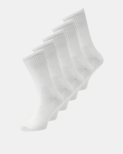 5ER-PACK MID SOCKS